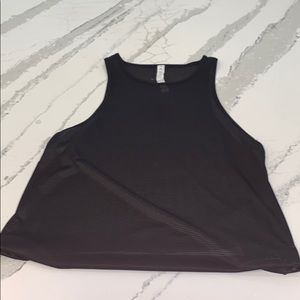 black lulu lemon tank size 6